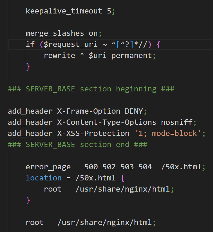 Figure 10.83: Configuration example