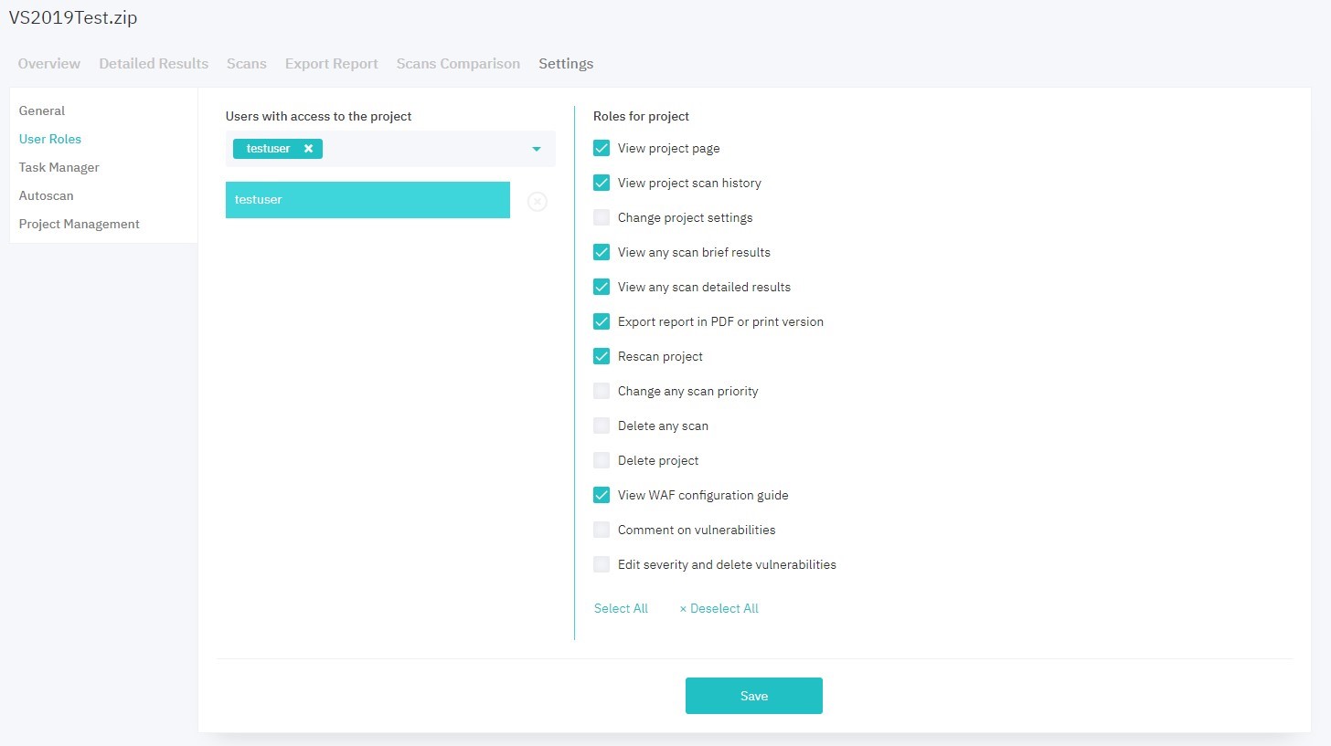 Figure 5.31: User Roles